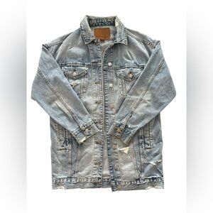 American Eagle Outfitters Light Blue Jean Jacket
